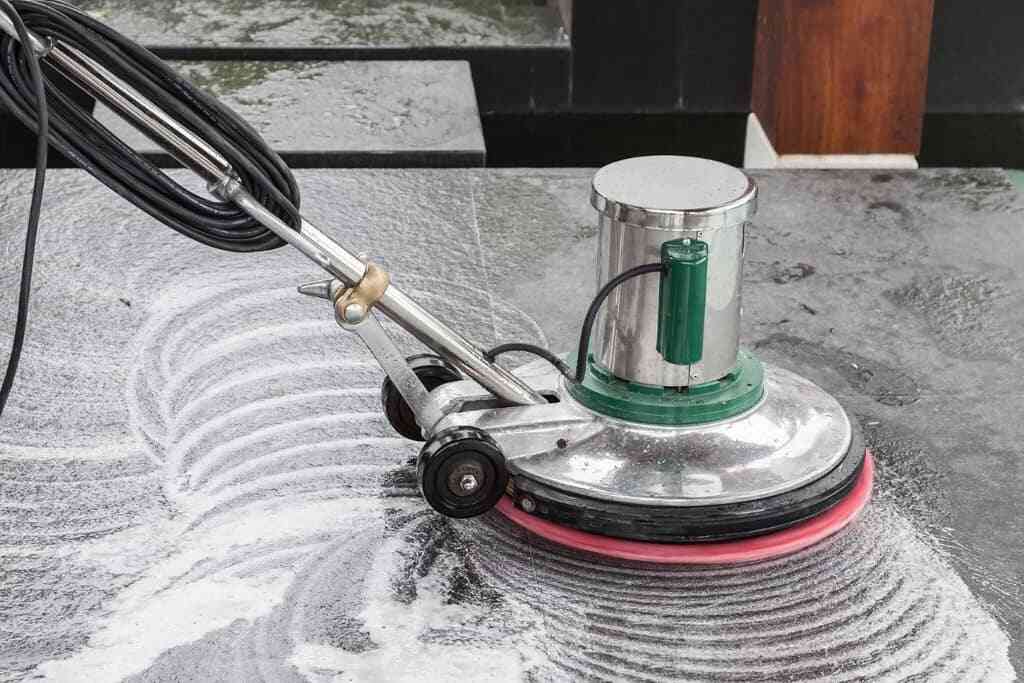 Marble polishing